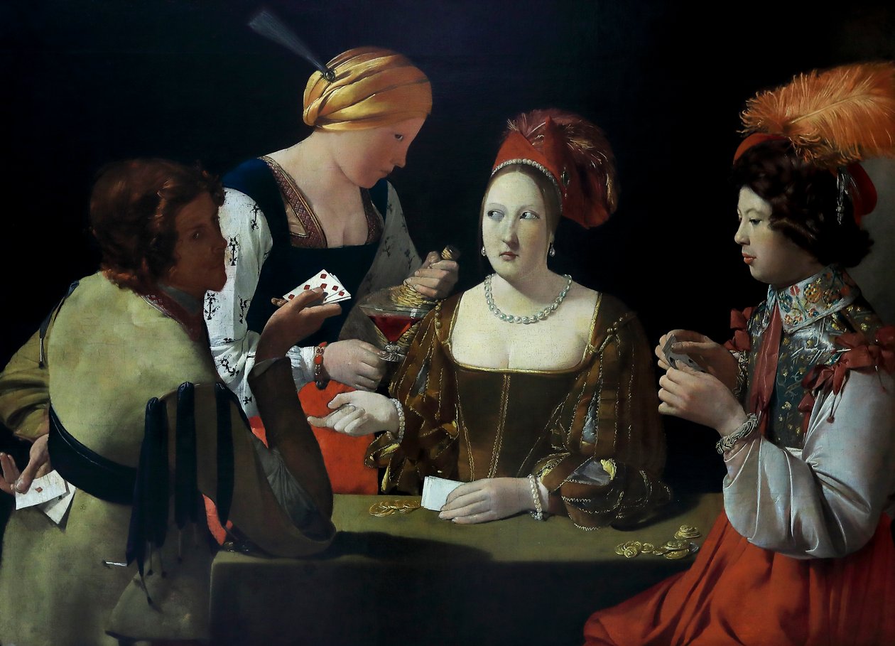 O Batoteiro com o Ás de Ouros de Georges de La Tour