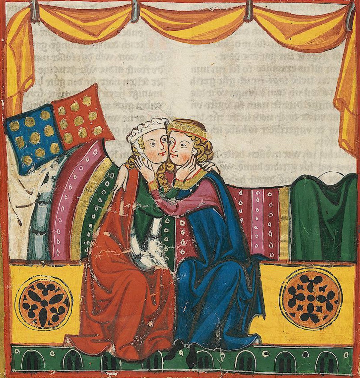 Hugo von Werenwag, do Codex Manesse, 1305-15 (42640388224) de Georgia Levan Ramishvili from Tbilisi