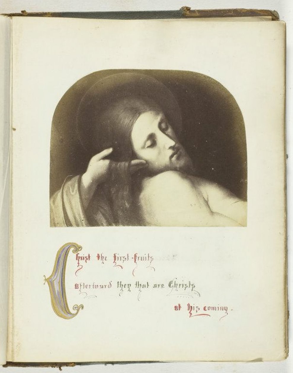 Sem título [ilustração de Jesus com citação bíblica], 185568. de Georgina Cowper