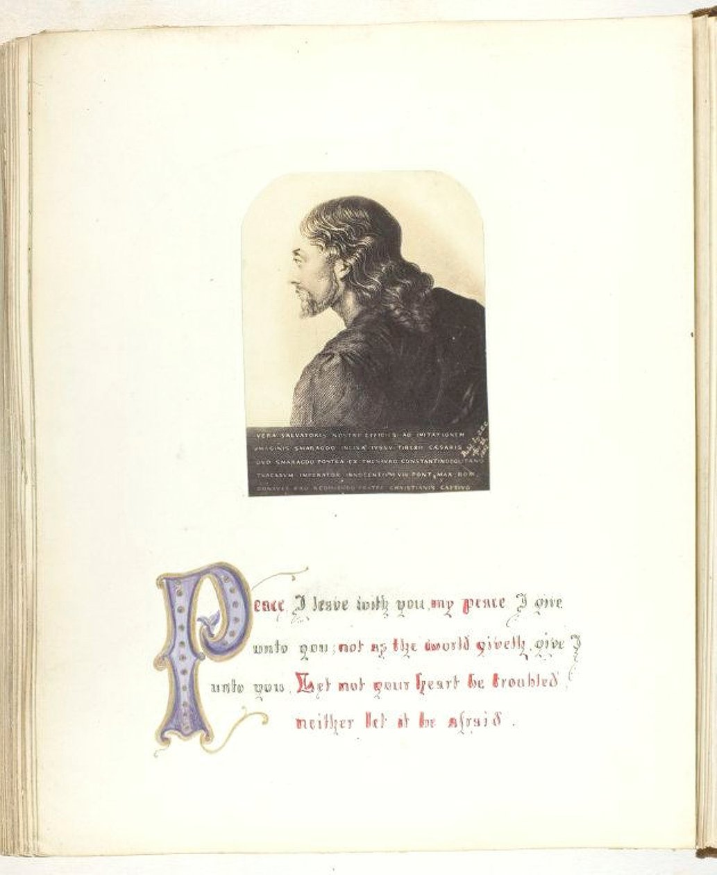 Sem título [ilustração de Jesus com citação bíblica], 185568. de Georgina Cowper