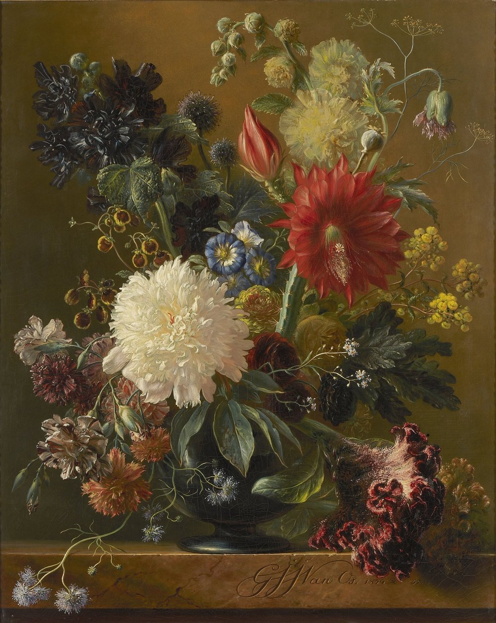 Natureza morta de Georgius Jacobus Johannes van Os