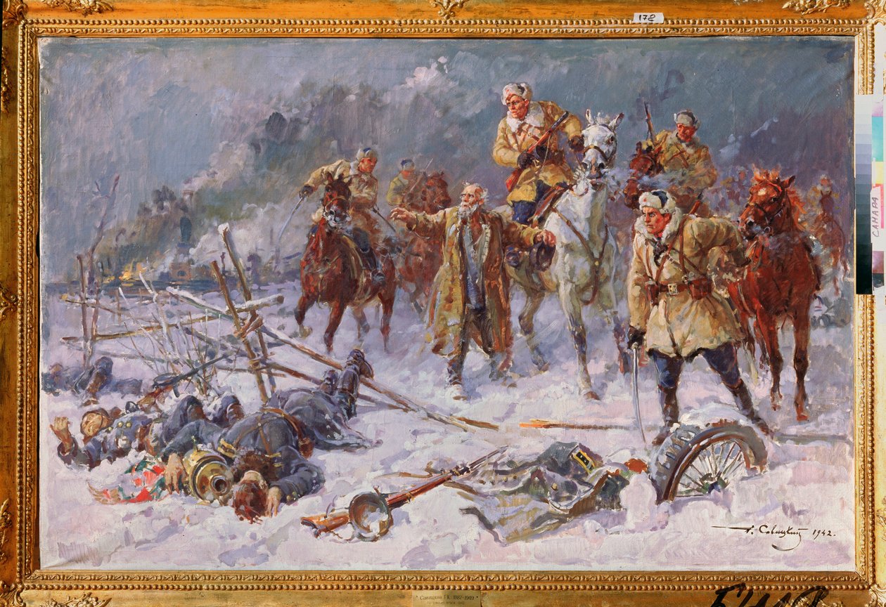 Nos trilhos do inimigo de Georgiy Konstantinovich Savitsky