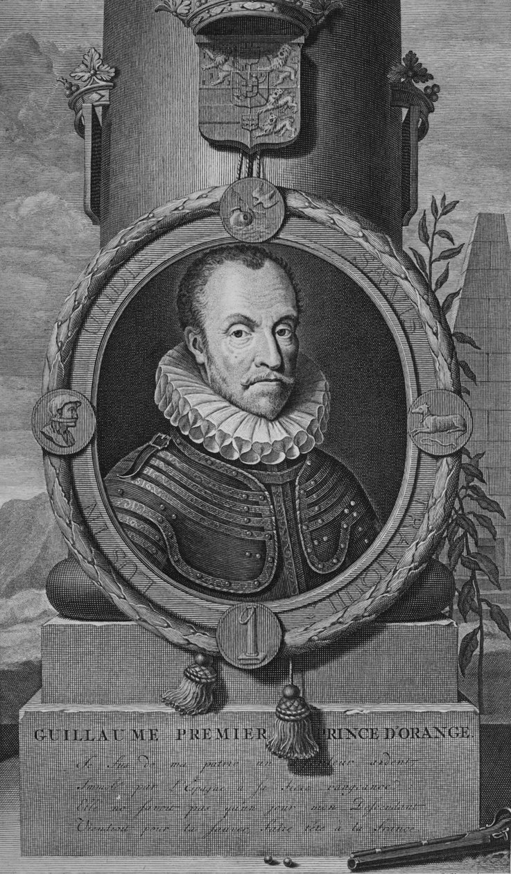 Guillaume Premier Prince DOrange, final do século XVII-início do século XVIII. de Gerald Valck