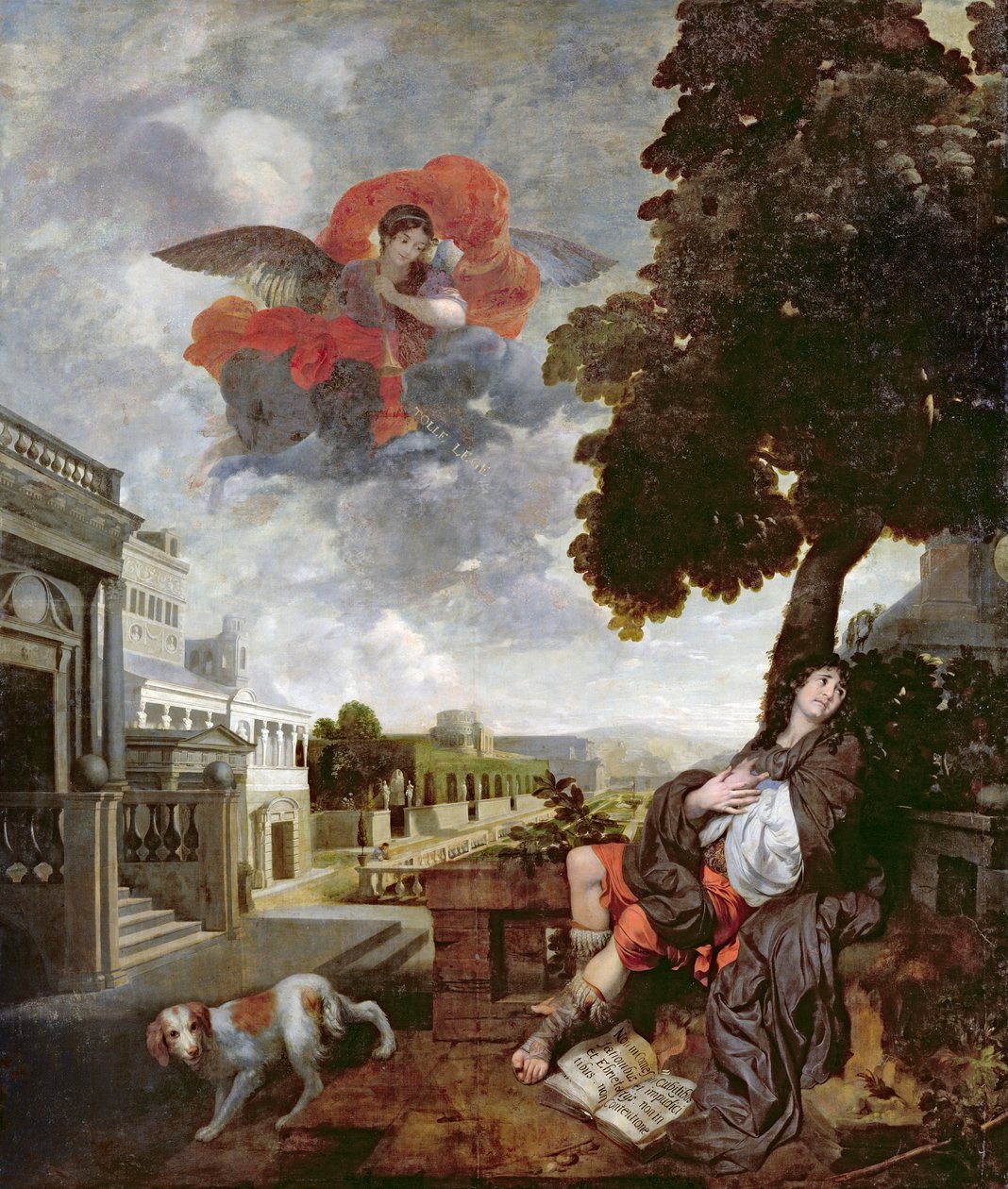 A conversão de Santo Agostinho, c.1663 de Gerard de Lairesse