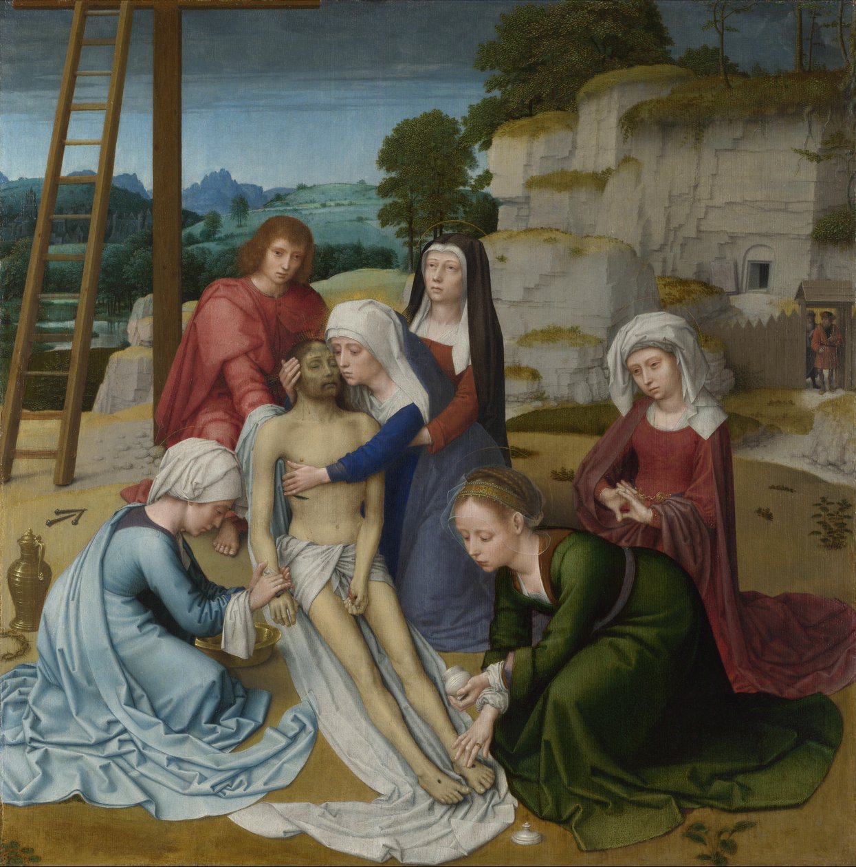 A lamentação sobre o Cristo morto de Gerard David