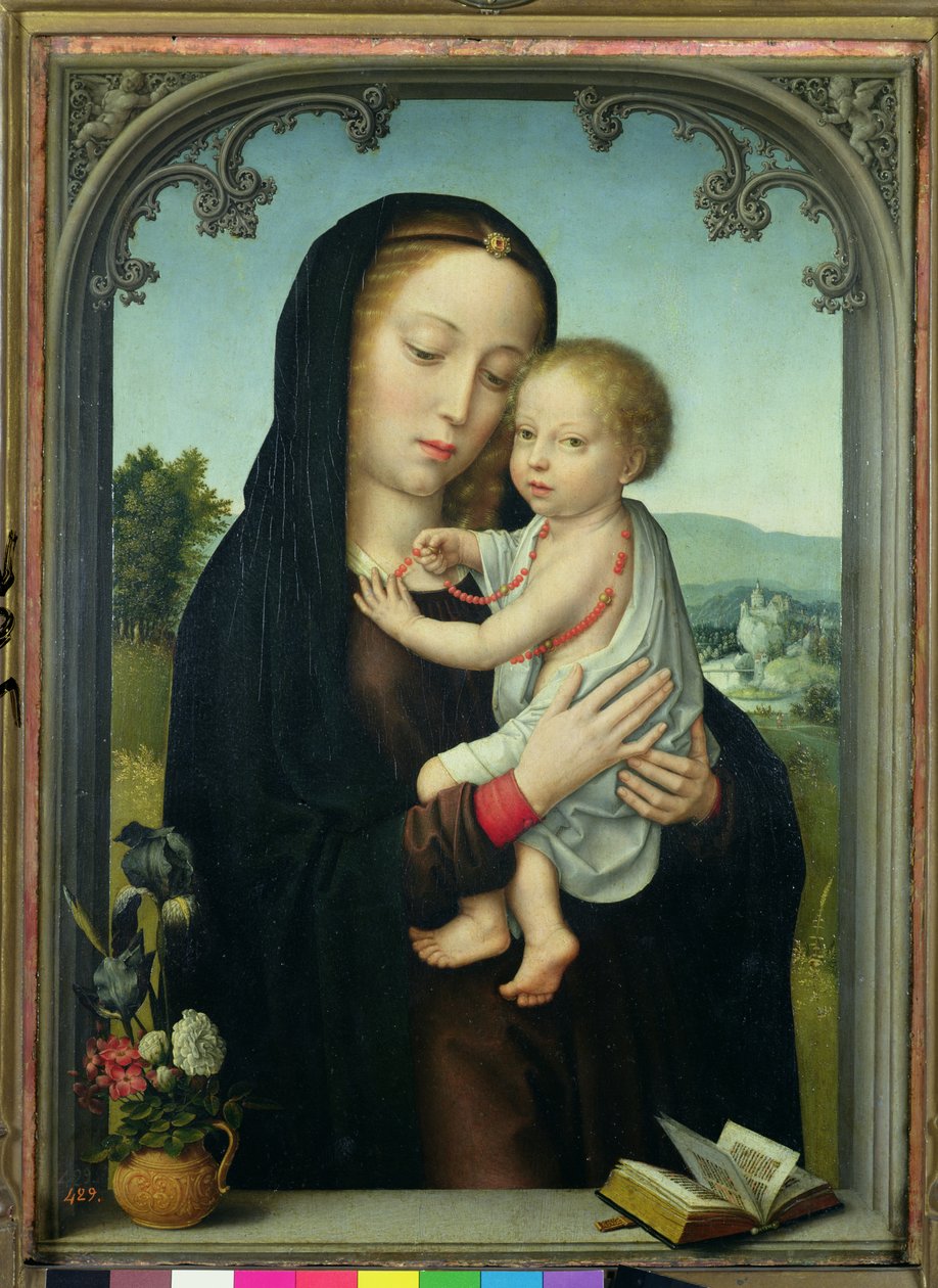 Virgem e o Menino de Gerard David
