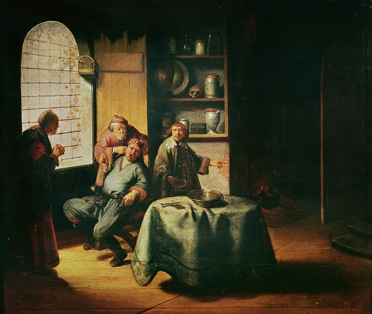 A operação de Gerrit Dou