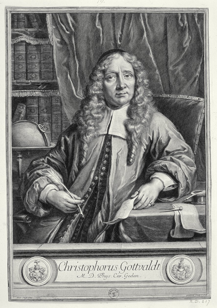 Krzysztof Gottwald, 1700 de Gérard Edelinck