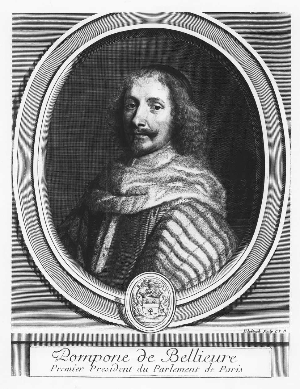 Pompone de Bellièvre de Gérard Edelinck