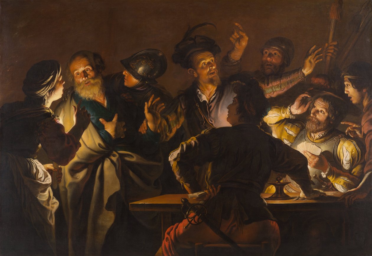 A negação de São Pedro de Gerard Seghers
