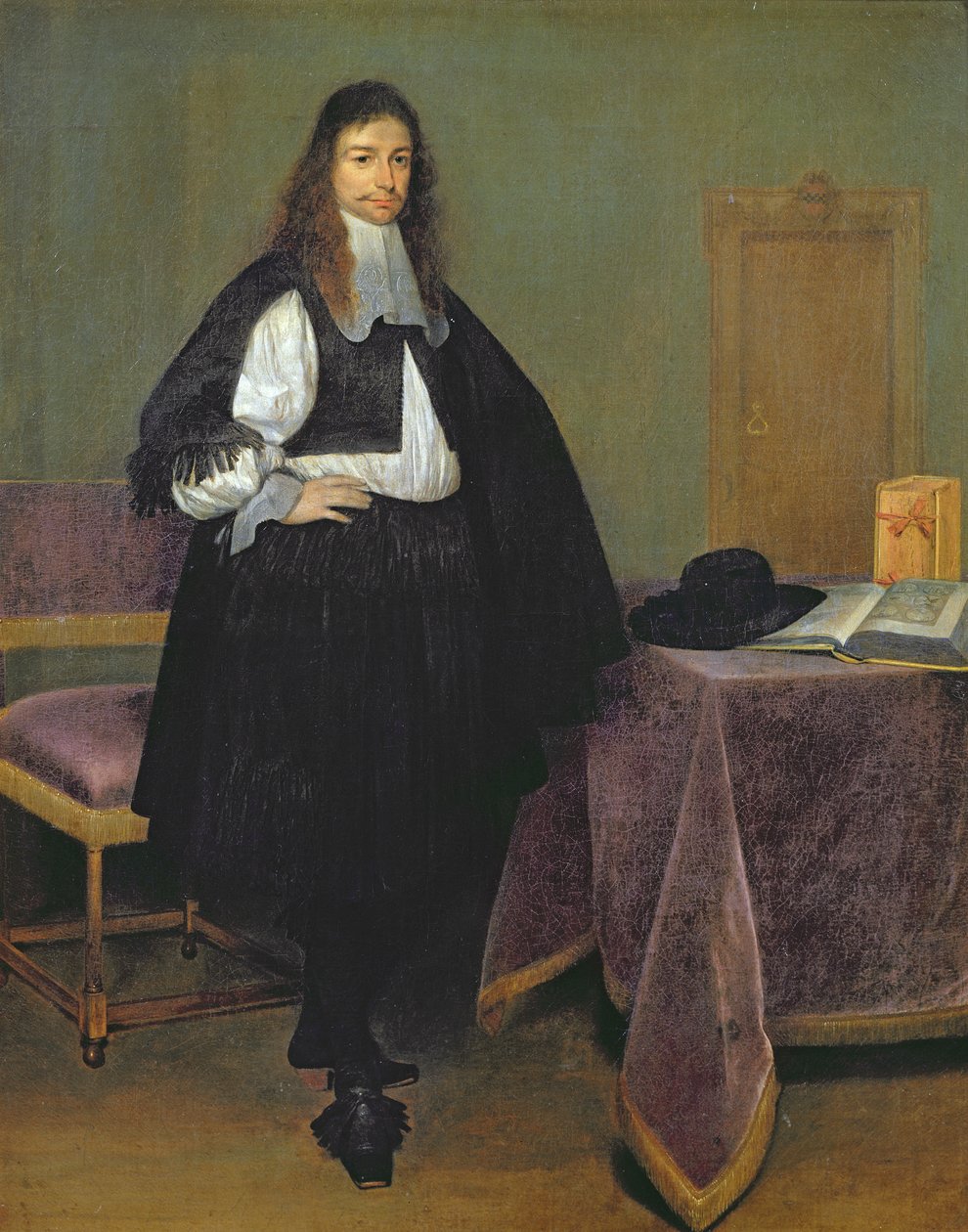 Retrato de um homem, c.1660 de Gerard ter Borch