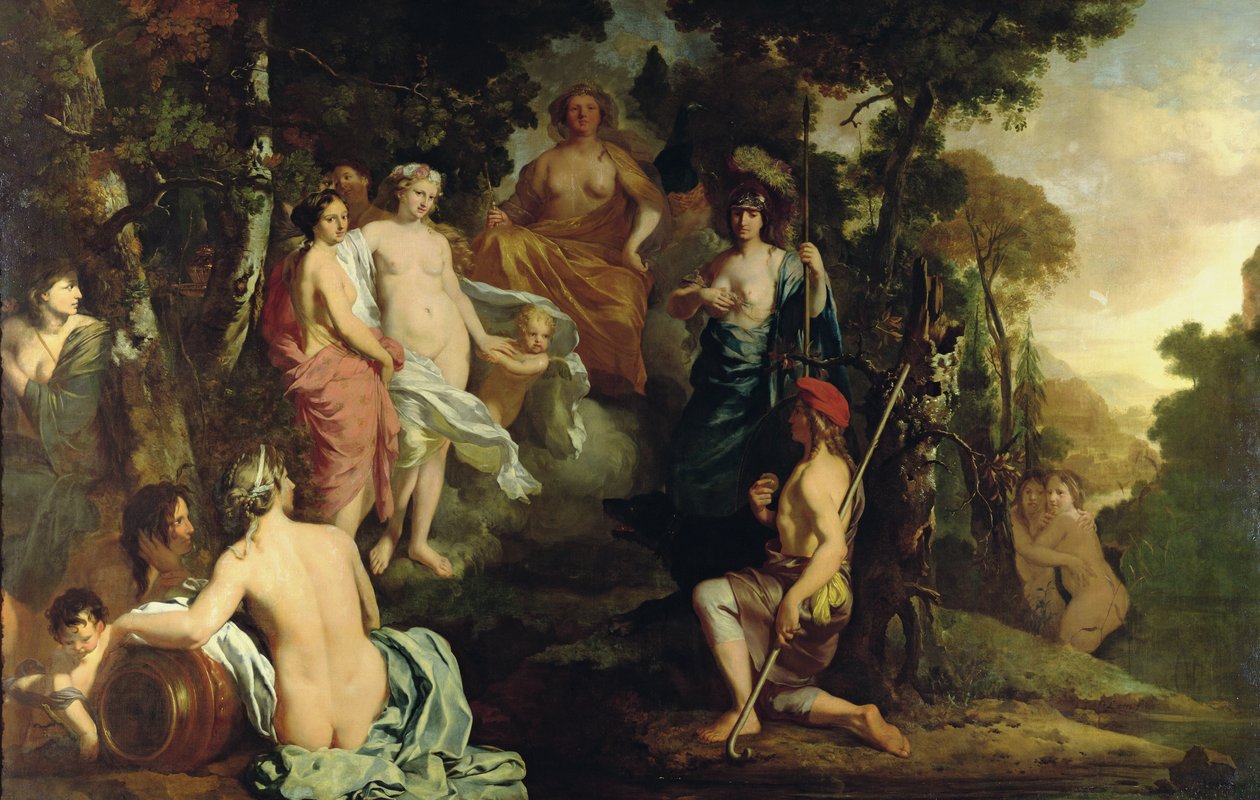 Julgamento de Paris de Gerard de Lairesse