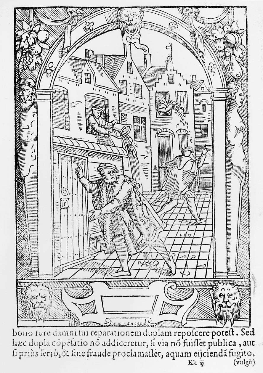 Crime de rua, 1554 de Gerard de Jode