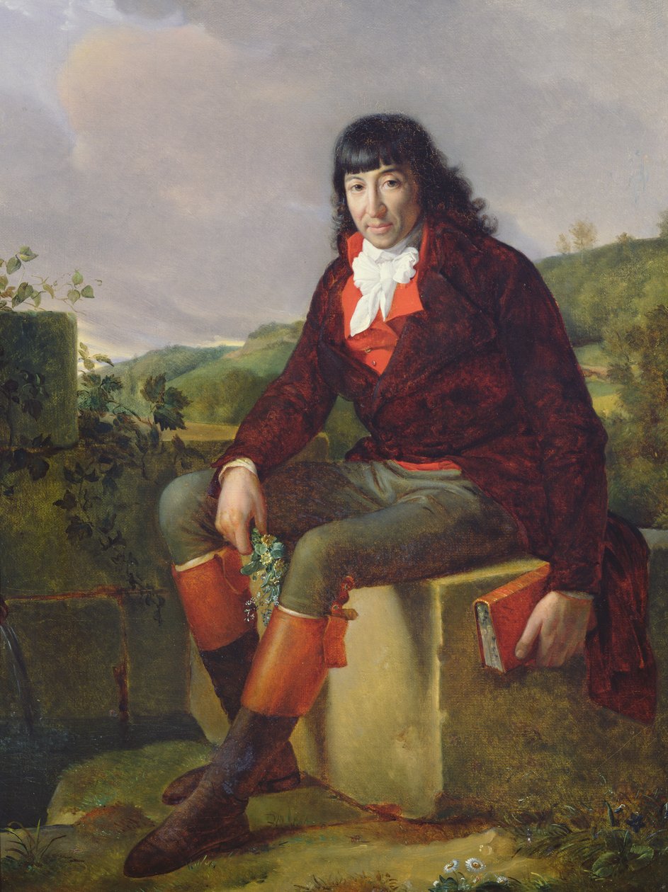 Retrato de Louis Marie de La Revelliere-Lepeaux (1753-1824) depois de um retrato de François Gerard (1770-1837) de Gerard van Spaendonck