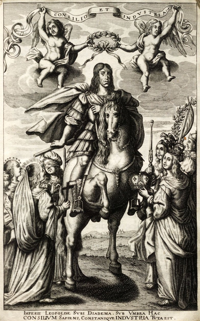 Sacro Imperador Romano Leopoldo I de Gerard Bouttats