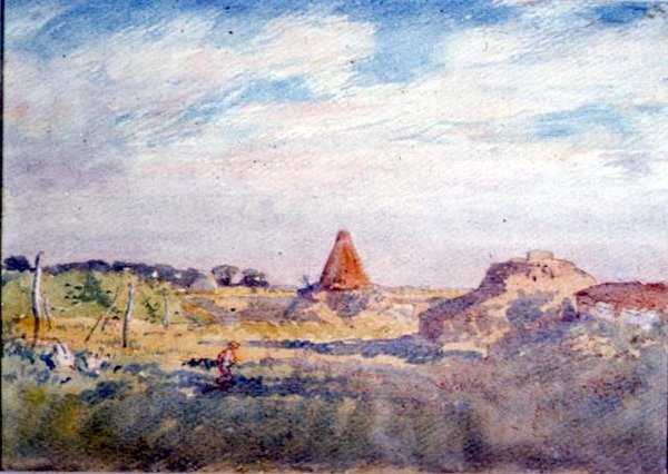Paisagem da noite de Gerard Chowne