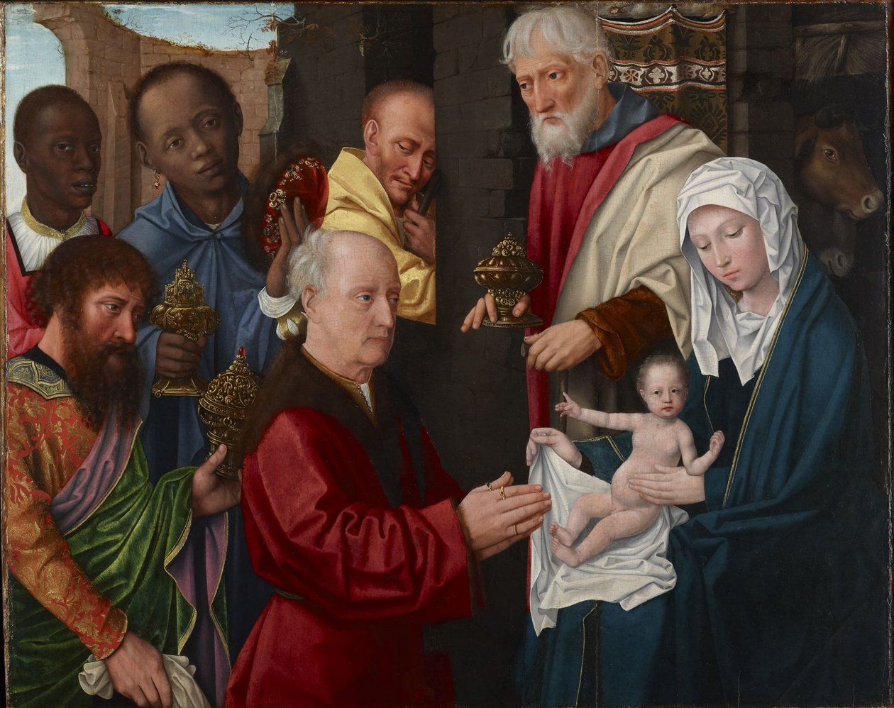 Adoração dos Magos de Gerard David
