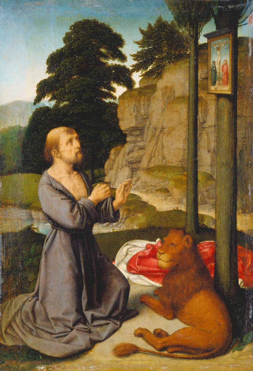São Jerónimo no deserto de Gerard David