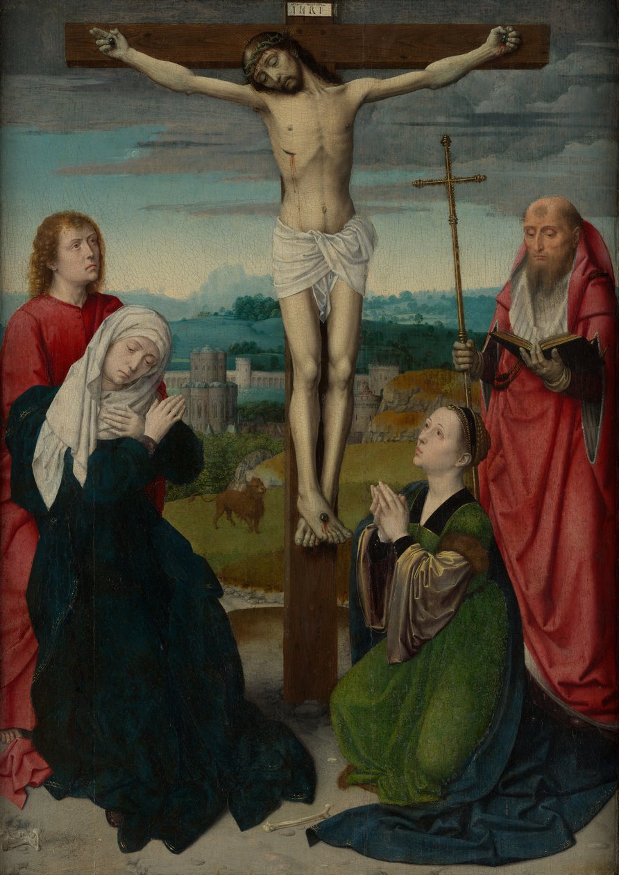 A Crucificação, ca. 1495 de Gerard David