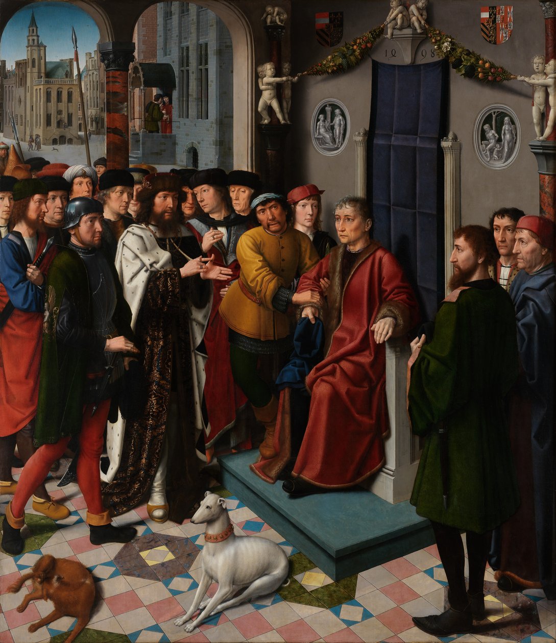 O Julgamento de Cambyses de Gerard David