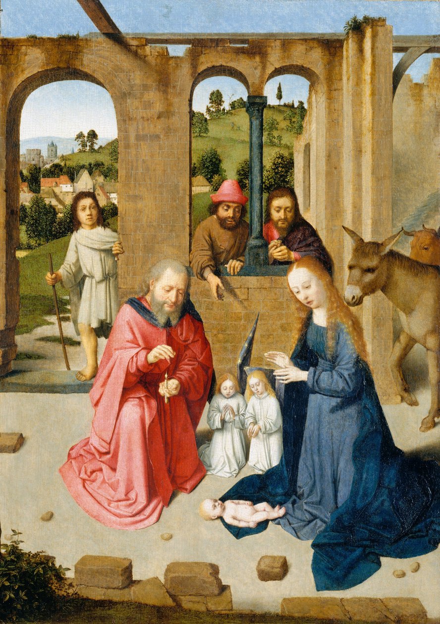 A Natividade, c.1482 de Gerard David