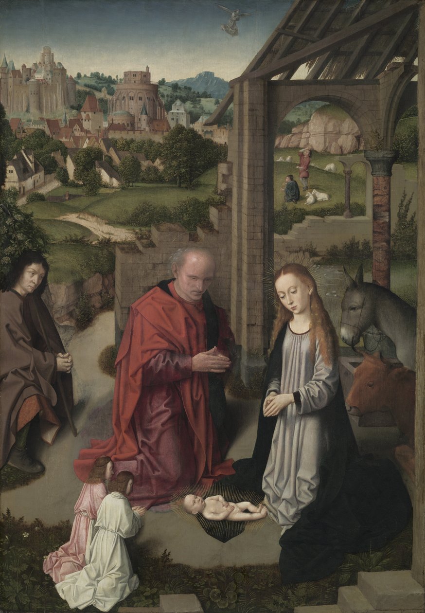 A Natividade, c.1485-90 de Gerard David