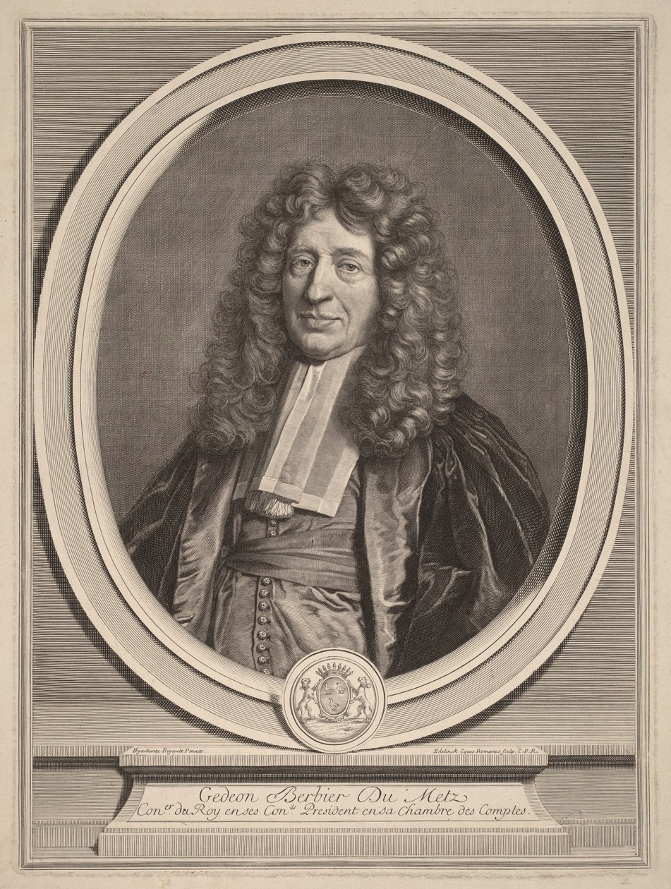Gedeon Berbier-Du Metz de Gérard Edelinck