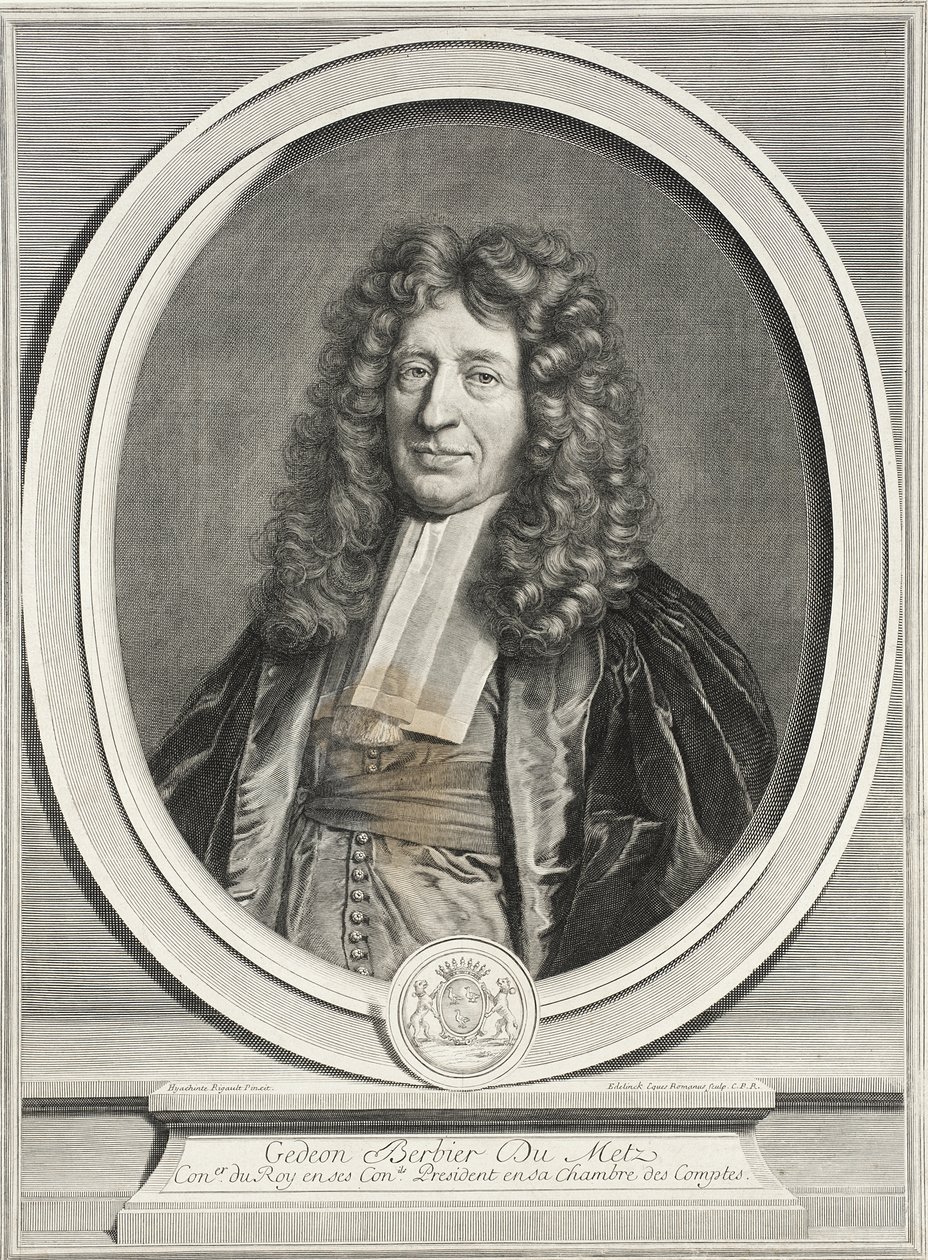Gédéon Berbier du Metz de Gérard Edelinck