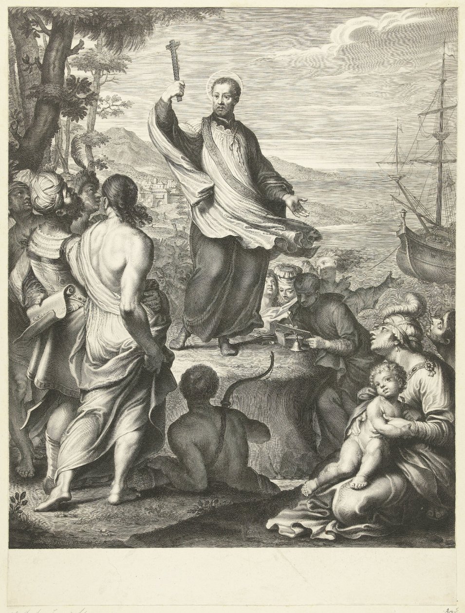 São Francisco Xavier de Gérard Edelinck
