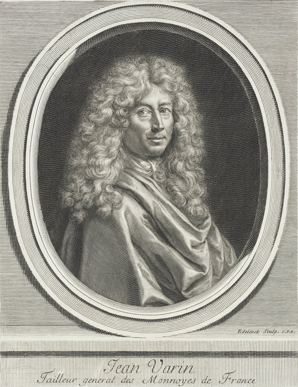 Jean Varin de Gérard Edelinck