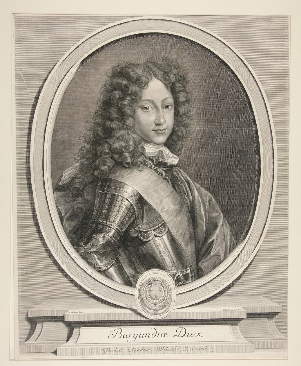Luís, Duque da Borgonha (1682-1712) de Gérard Edelinck