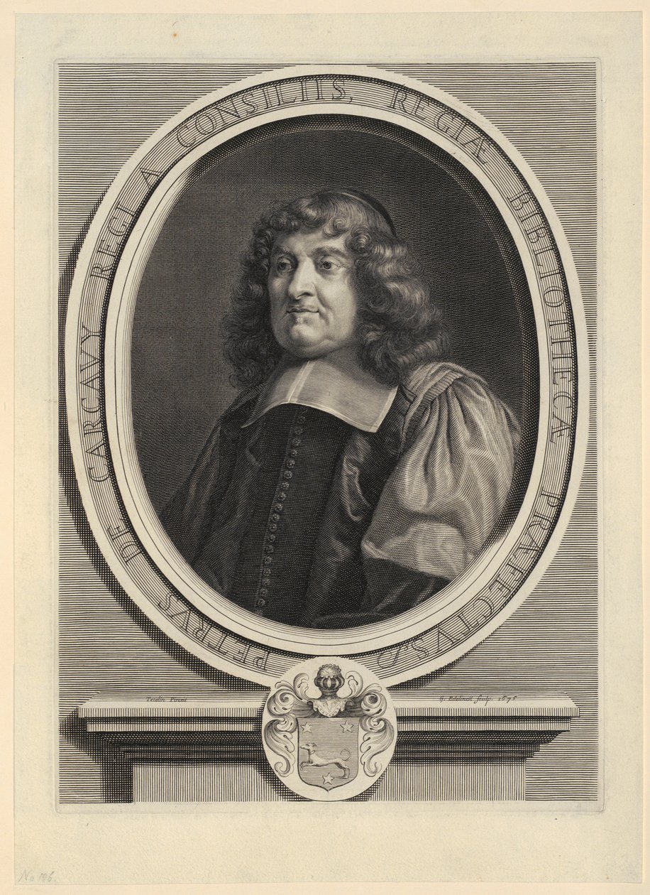 Retrato de Pierre Van Bouc de Gérard Edelinck