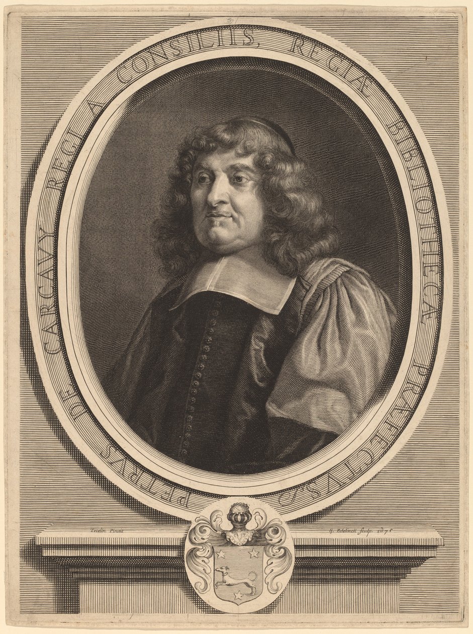 Pierre de Carcavy de Gerard Edelinck after Louis Testelin