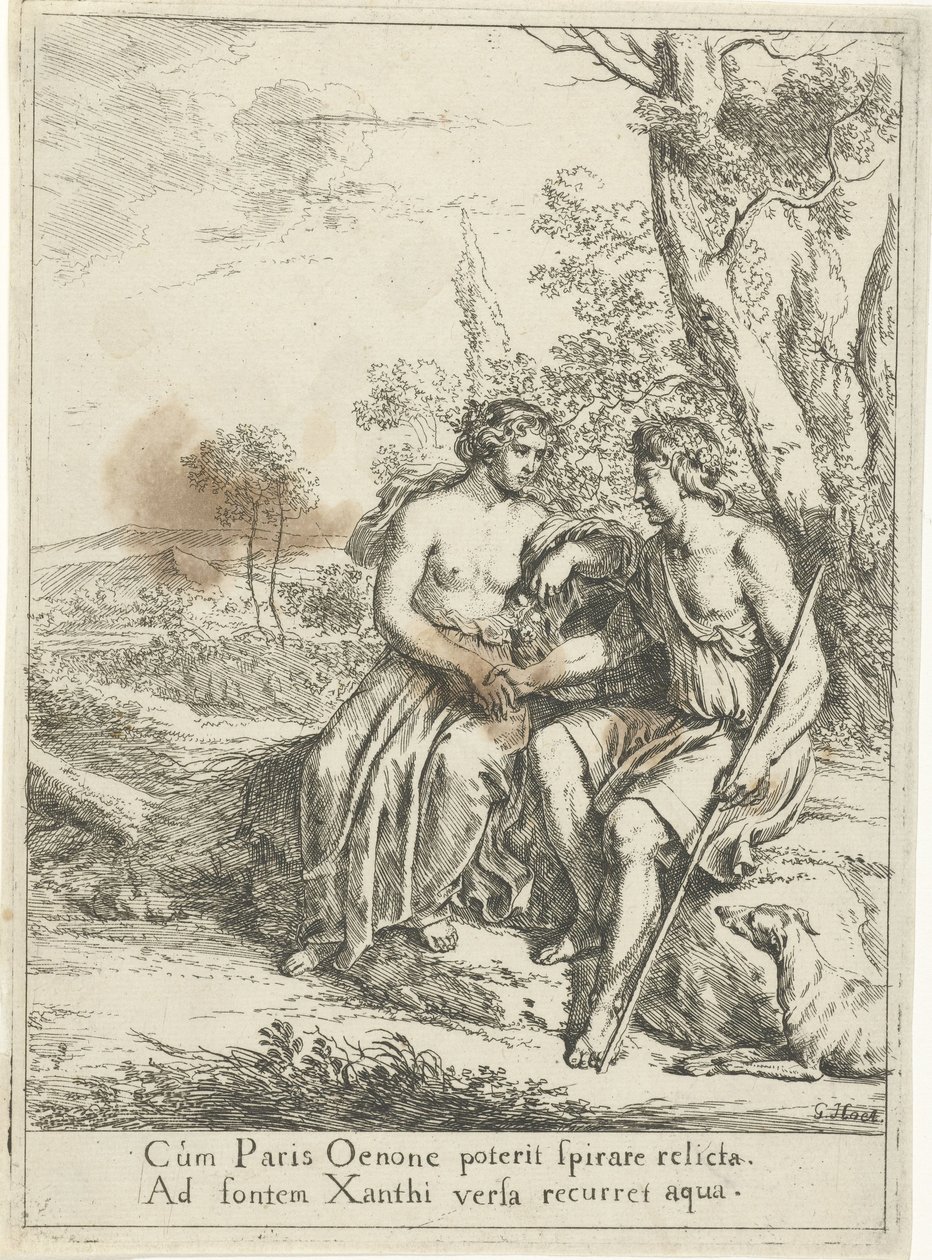 Paris em Enone de Gerard Hoet (I)
