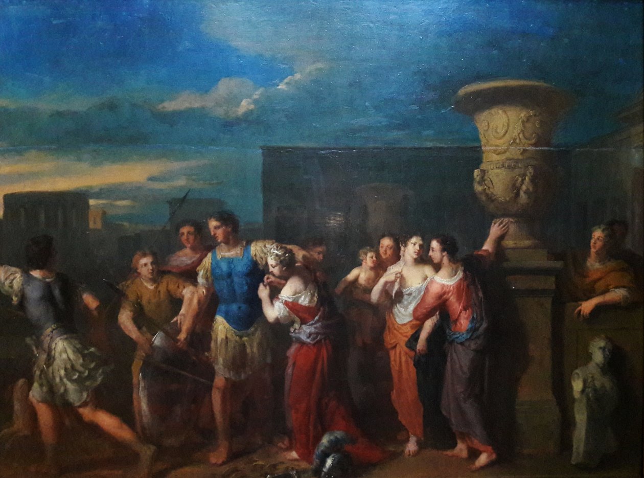 Cena da Antiguidade clássica. de Gerard Hoet