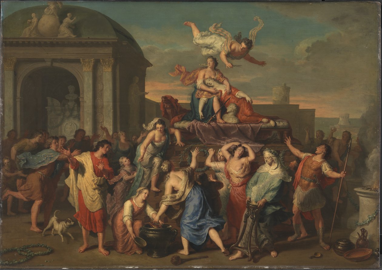 Morte de Dido de Gerard Hoet I