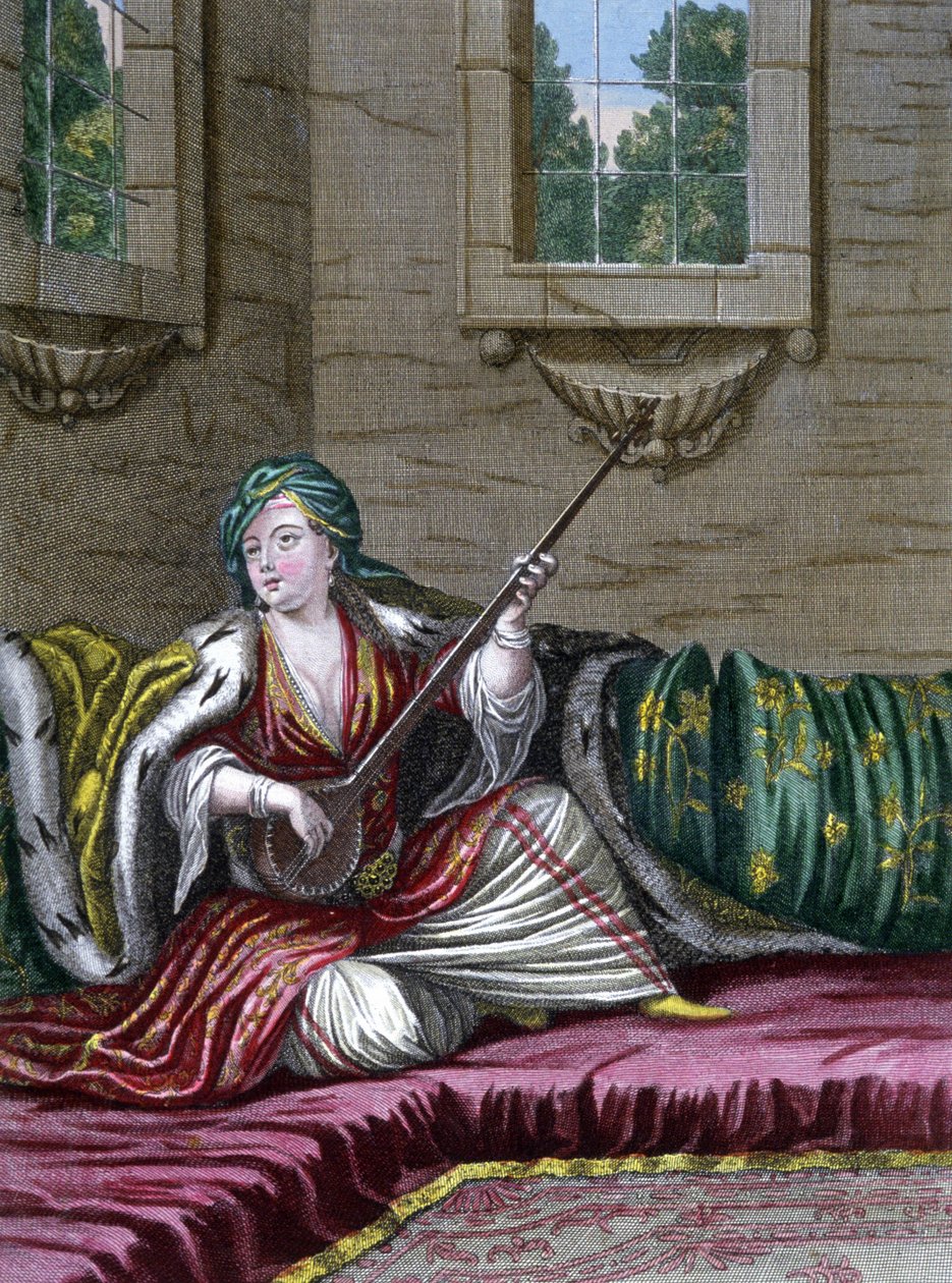 Senhora turca de Gerard Jean Baptiste Scotin