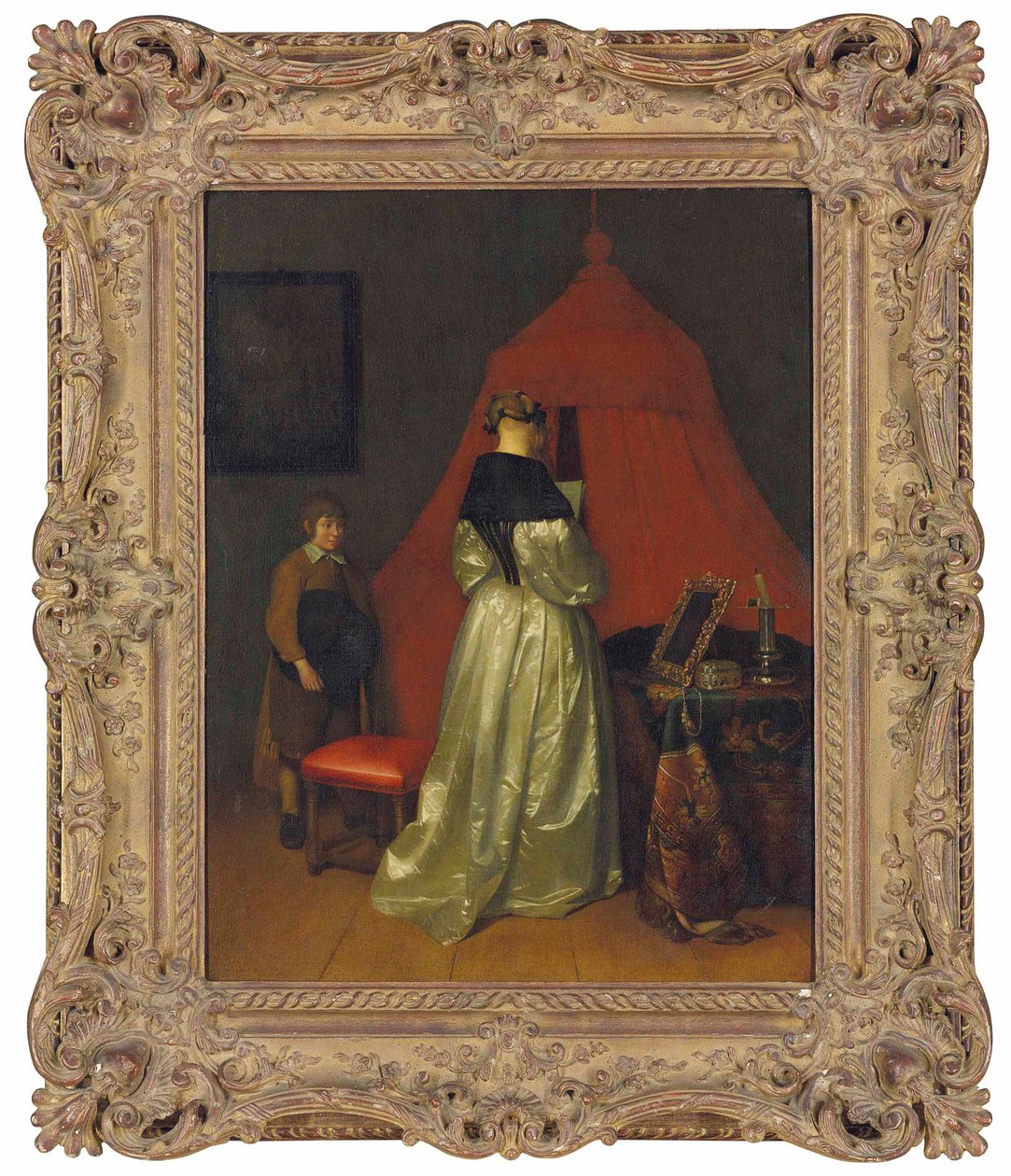 A Carta, 1660 de Gerard ter Borch