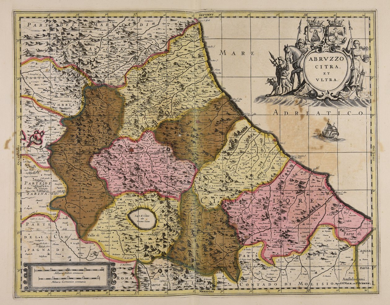 Lado de Abruzzo e além de Gerard Valck