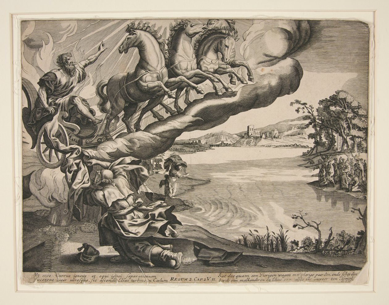 Capítulo II de II Reis, A Tradução de Elias de Gerard Valck