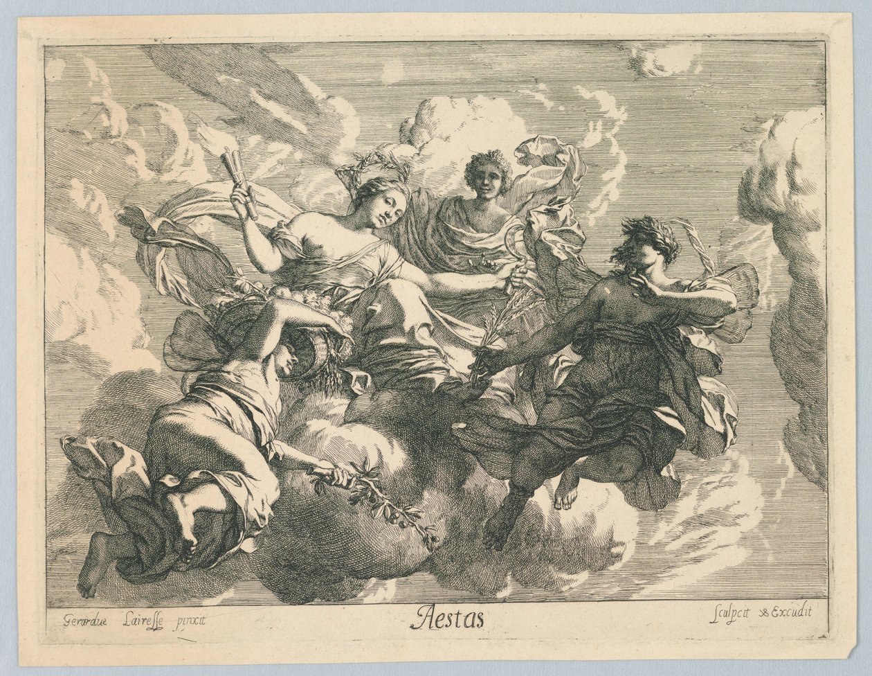 Verão (verão) de Gerard de Lairesse