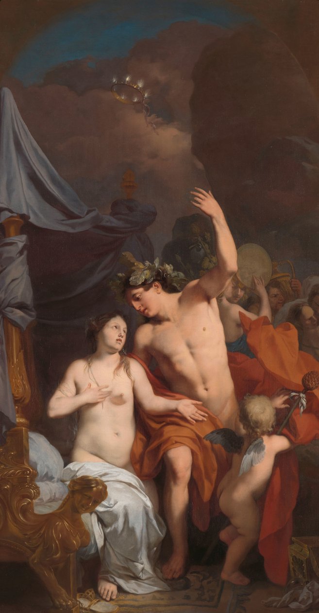 Baco e Ariadne Baco em Ariadne de Gerard de Lairesse