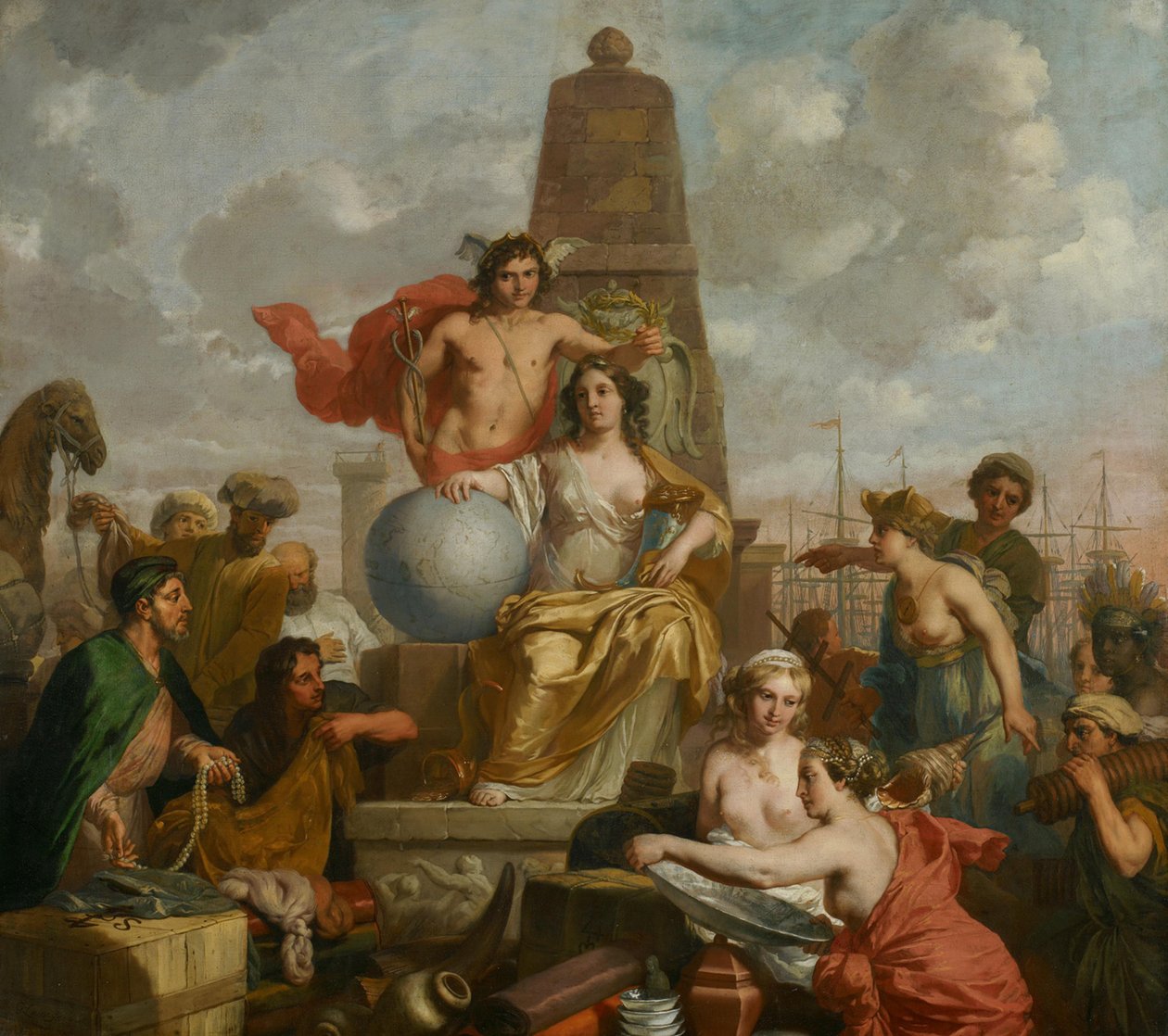 A donzela da cidade de Amesterdão de Gerard de Lairesse