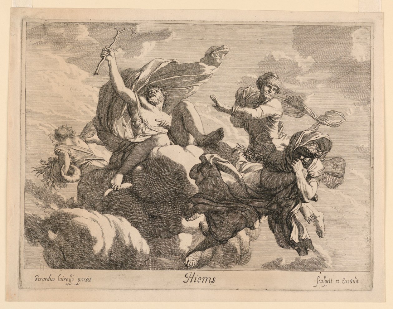 Inverno de Gerard de Lairesse