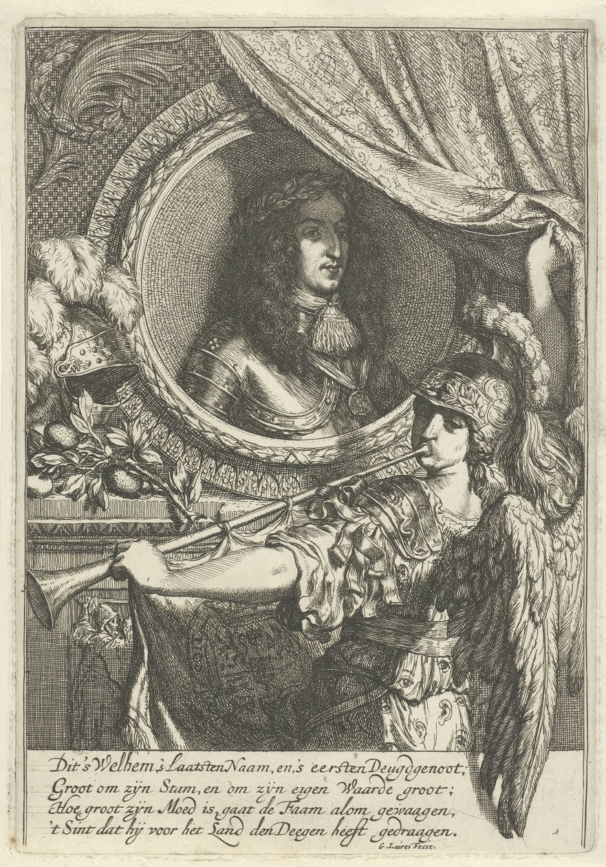 Retrato do príncipe William III de Gerard de Lairesse