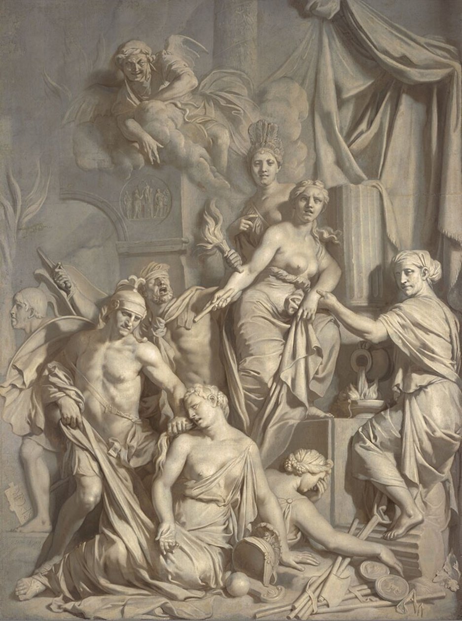 Roma do Trono de Gerard de Lairesse