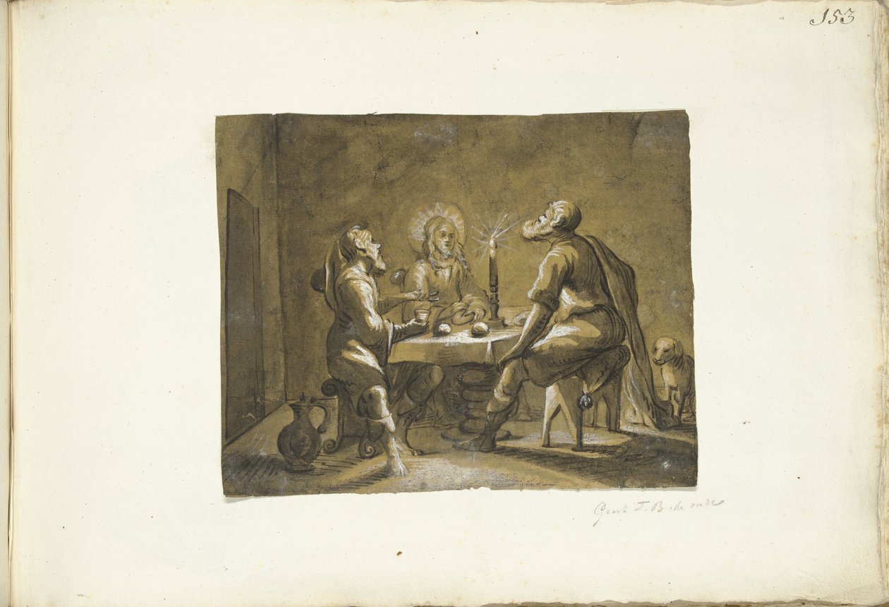 Refeição em Emaús de Gerard ter Borch (I)