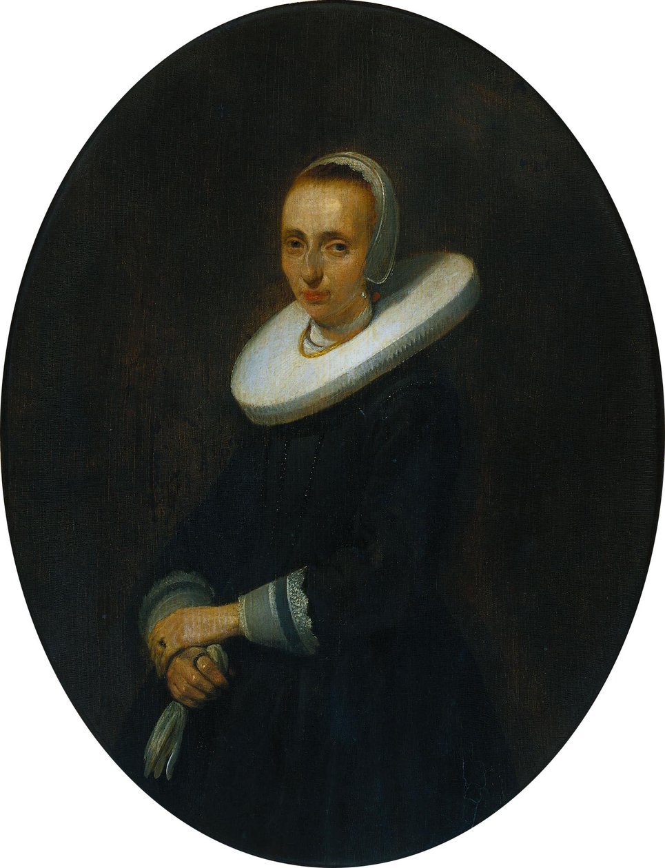 Johanna Bardoel (falecida depois de 1667). Esposa de Gerard van der Schalcke de Gerard ter Borch