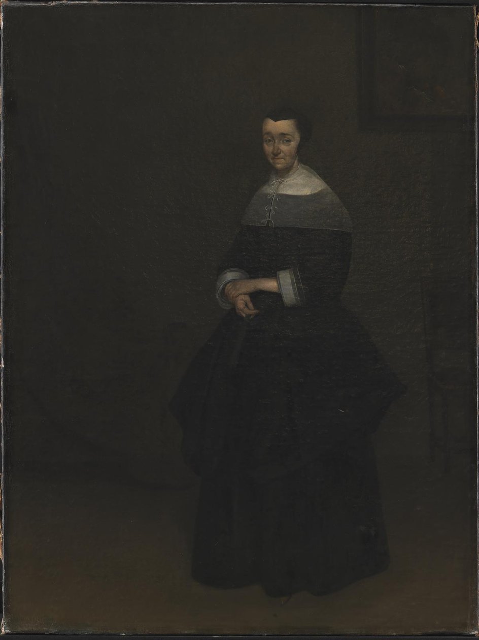 Retrato de uma senhora de Gerard ter Borch