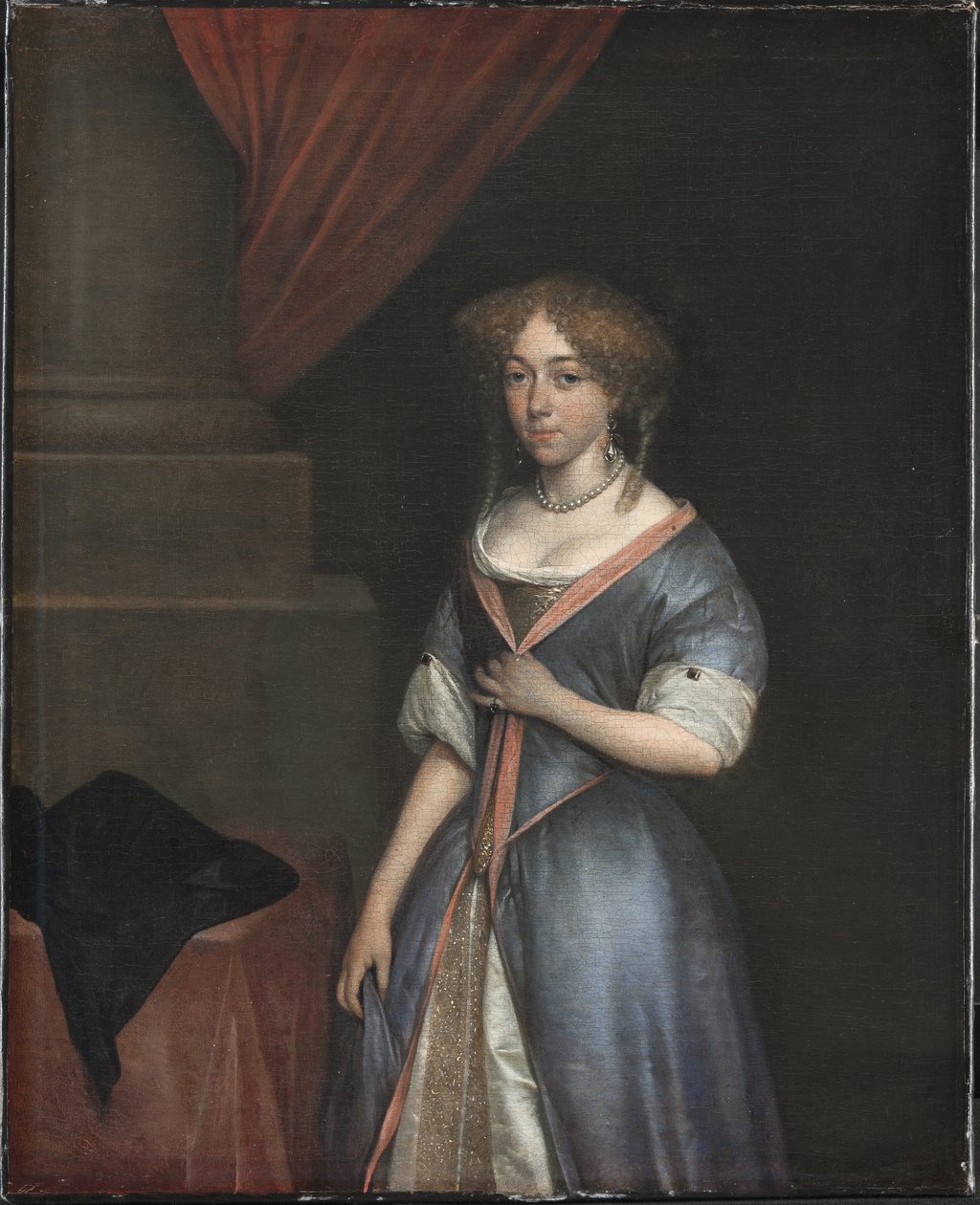 Retrato de uma senhora de Gerard ter Borch